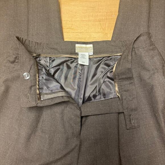 Coldwater Creek Women’s Brown Dress pants. Size 14 - Picture 5 of 9
